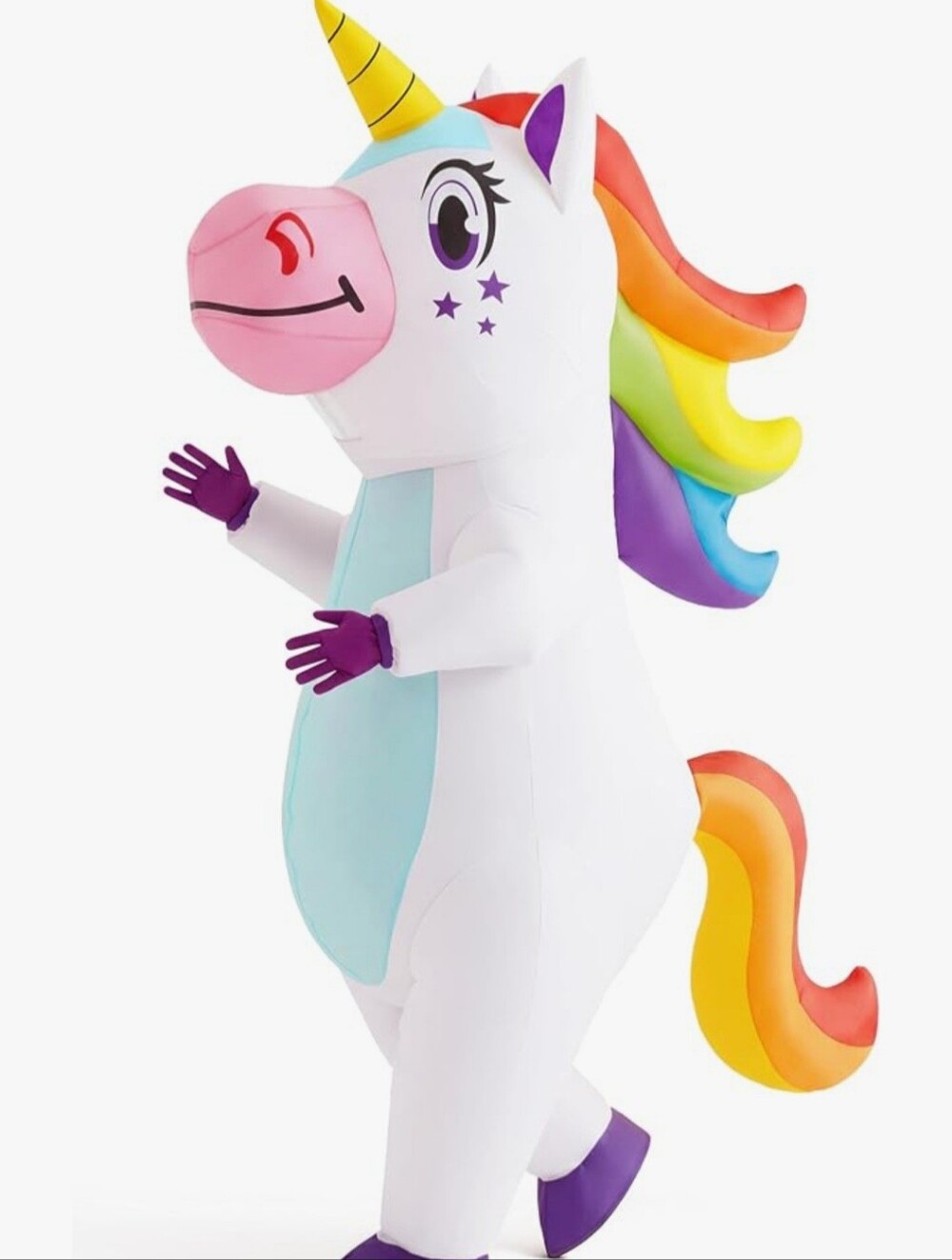 Spooktacular Inflatable Unicorn Costume